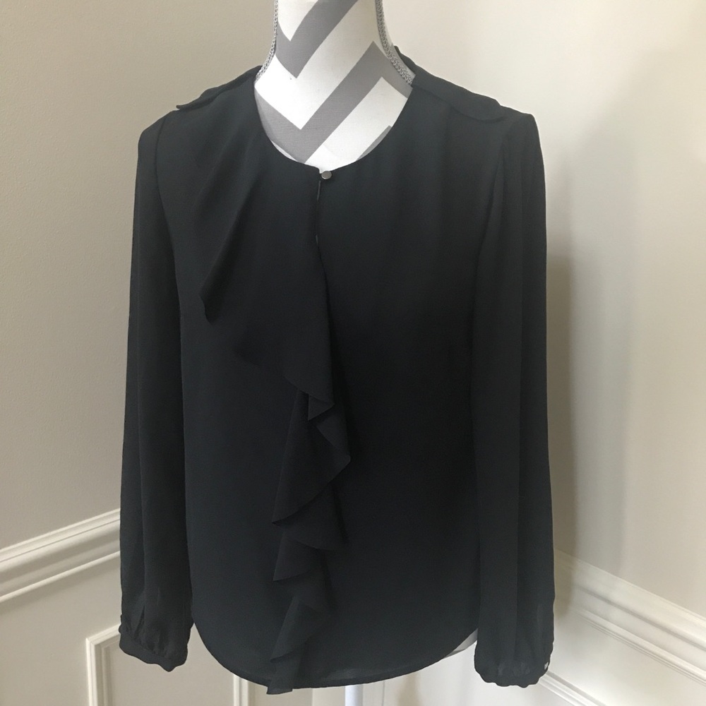 H&M ruffle blouse